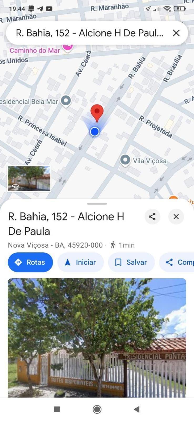 Residencial Ponta De Areia Santos Nova Viçosa Exterior foto